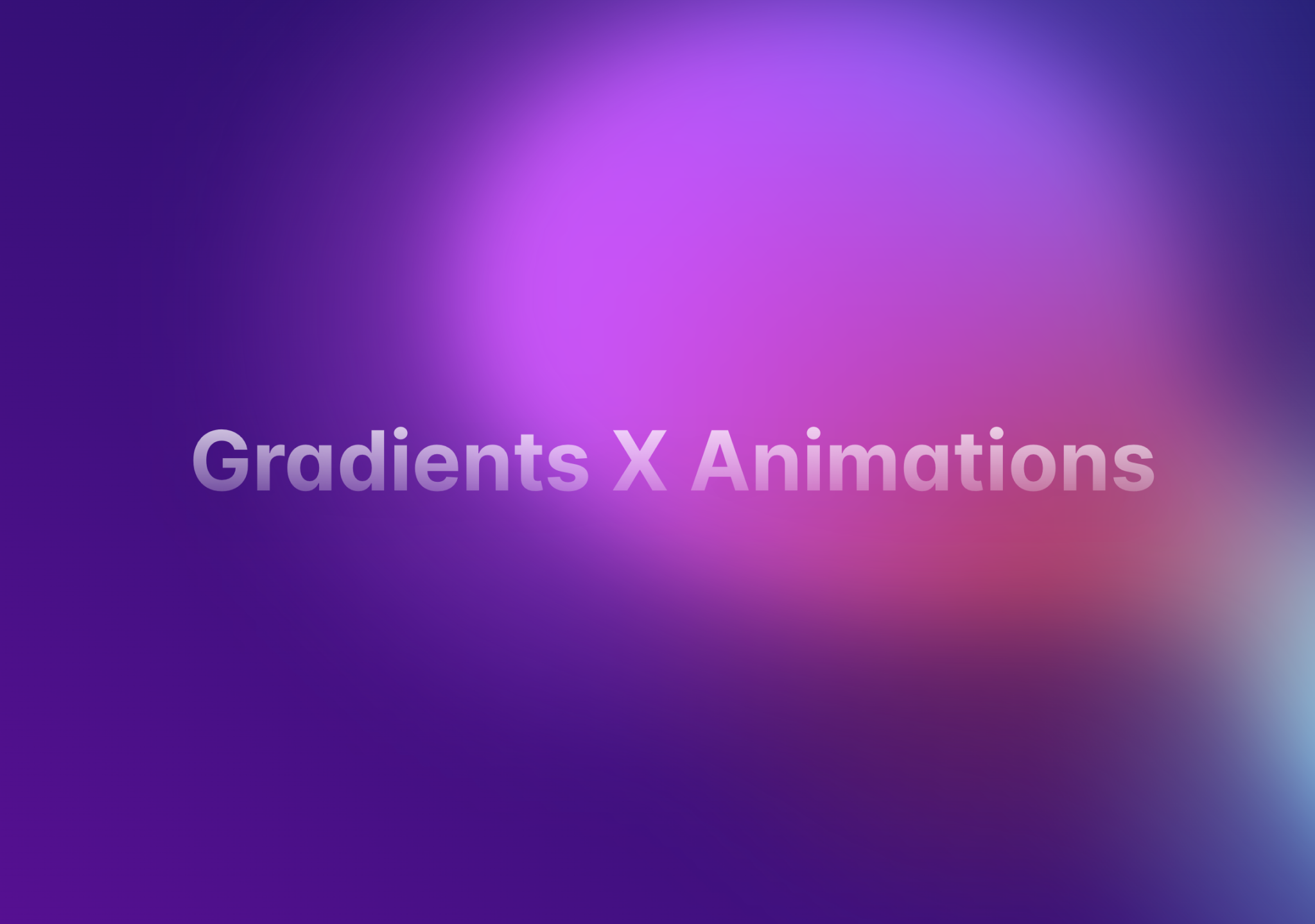 Gradient Animation