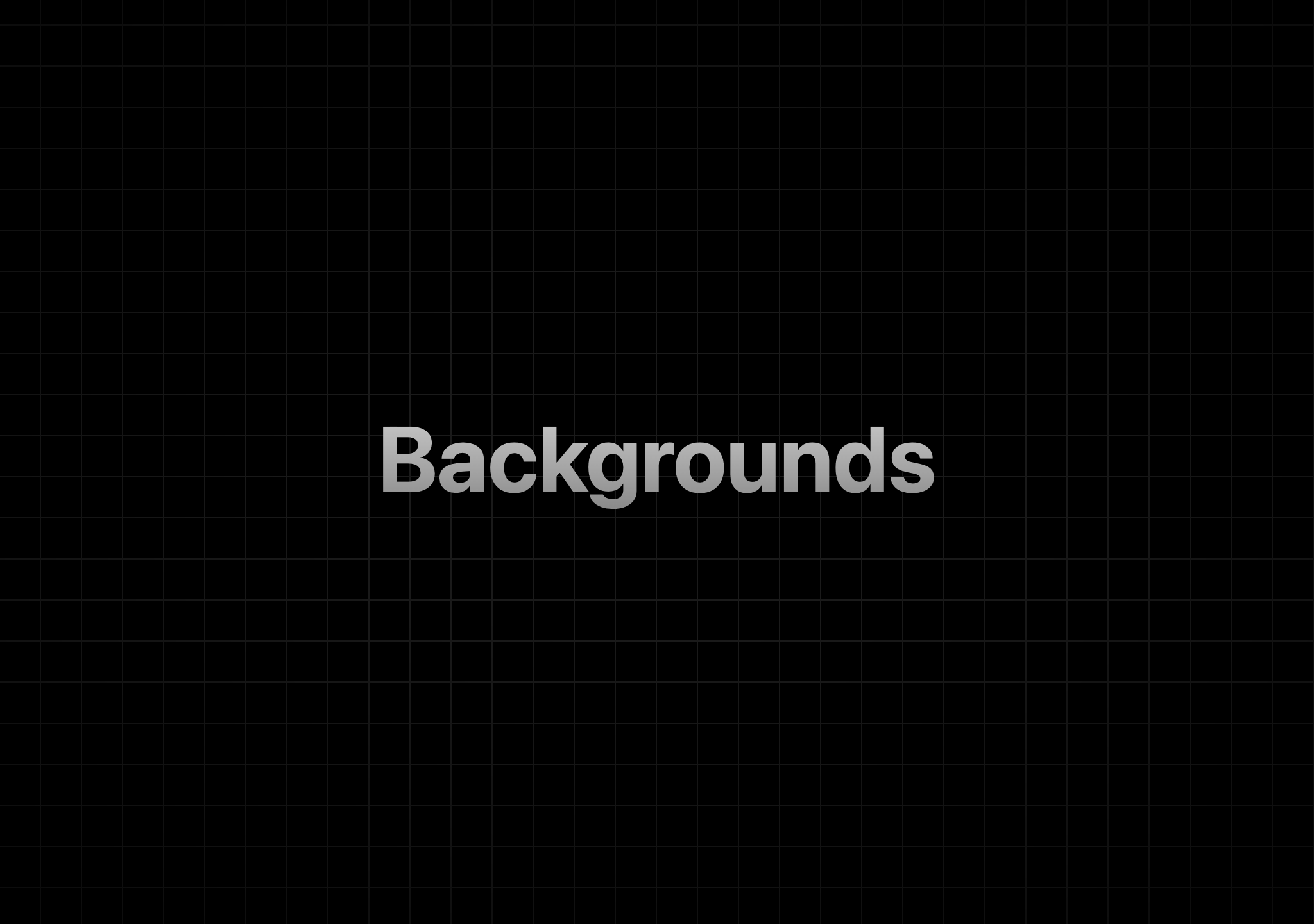 Grid and Dot Backgrounds